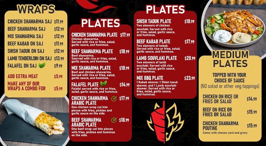 Alpha’s Shawarma — halal shawarma in Toronto