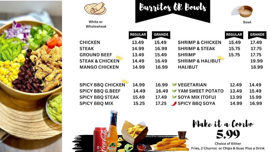 Grande Burrito — halal mexican in Scarborough